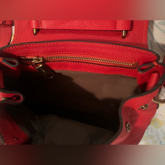 Chloe Red Elsie 2 Way Bag - Picture 6 of 16
